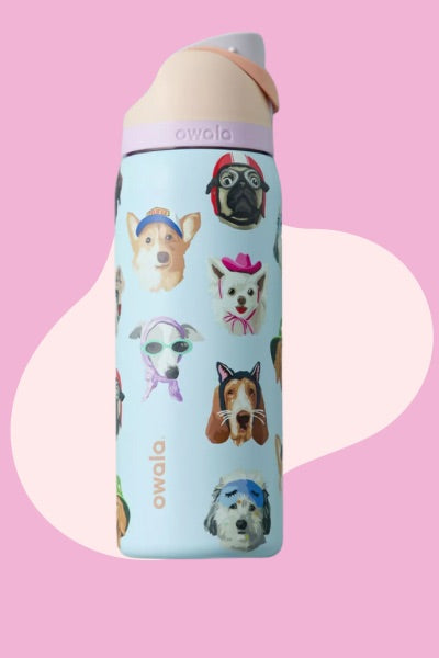 Owala Dog Collage