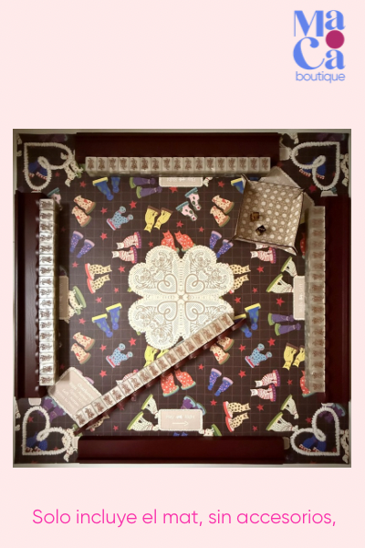 Mahjong Mat, Mantel Mates with rules