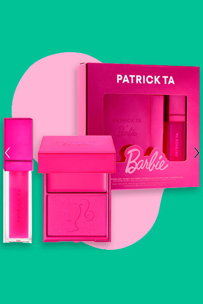 Patrick Ta x Barbie™ Blush Duo and Lip Plumper Set
