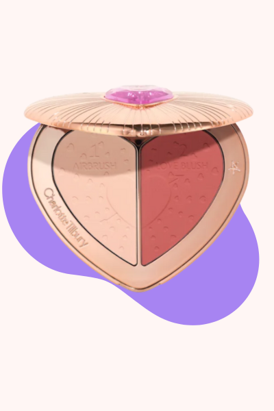 Pillow Talk Beauty Soulmates Airbrush Flawless Finish Brightening and Blush Powder Palette