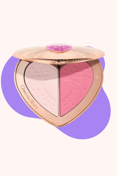 Pillow Talk Beauty Soulmates Airbrush Flawless Finish Brightening and Blush Powder Palette